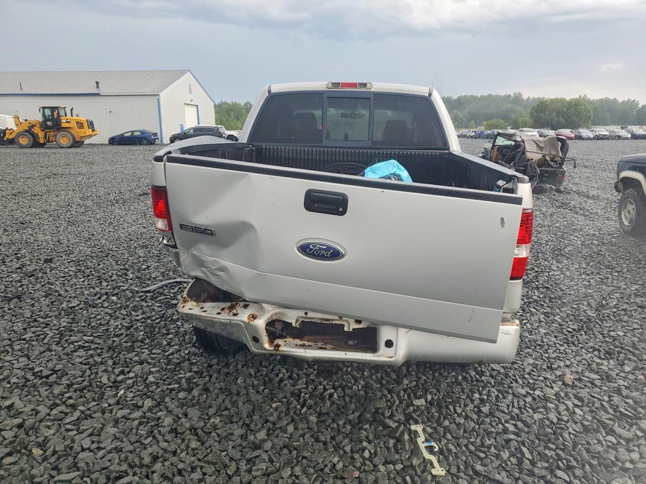 2004 Ford F150 Supercrew White vin: 1FTPW14554KB12098