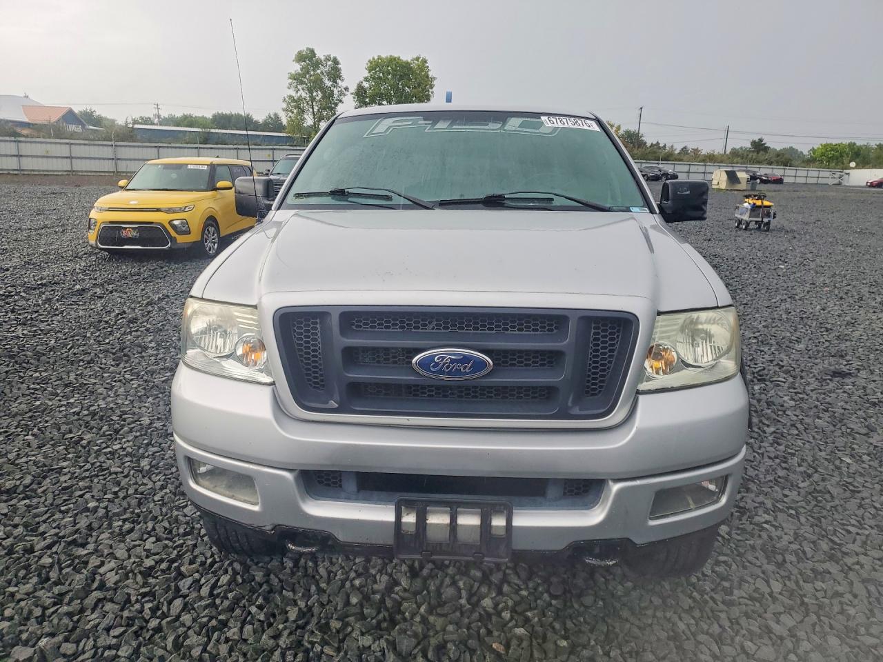 2004 Ford F150 Supercrew White vin: 1FTPW14554KB12098