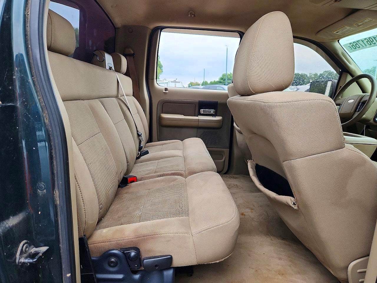 2004 Ford F150 Supercrew Green vin: 1FTPW14554KB59499