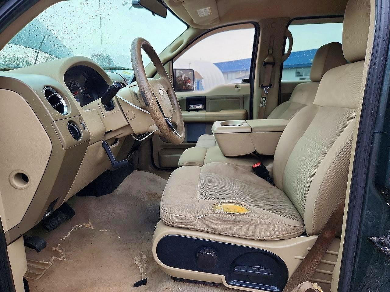 2004 Ford F150 Supercrew Green vin: 1FTPW14554KB59499