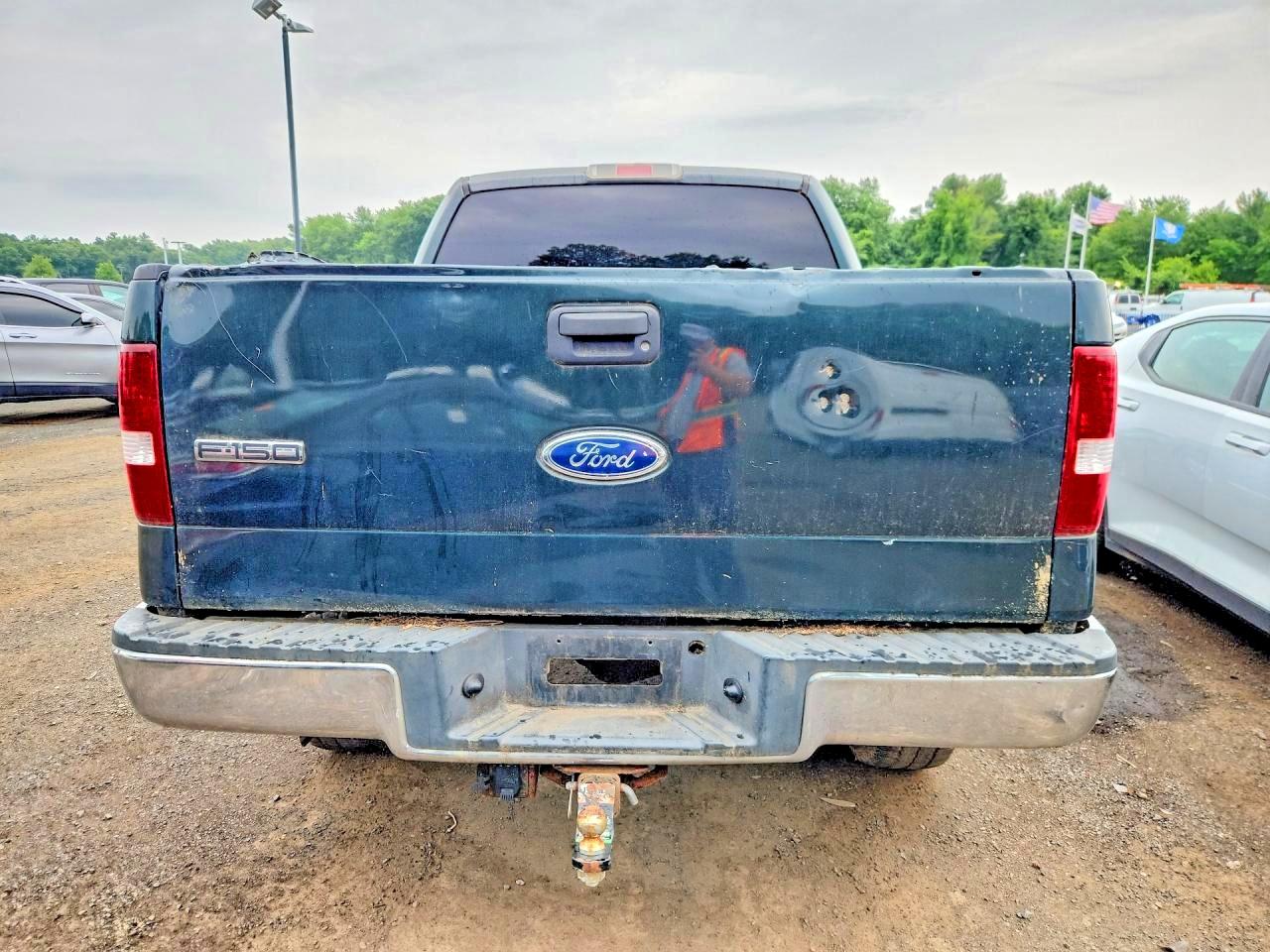 2004 Ford F150 Supercrew Green vin: 1FTPW14554KB59499