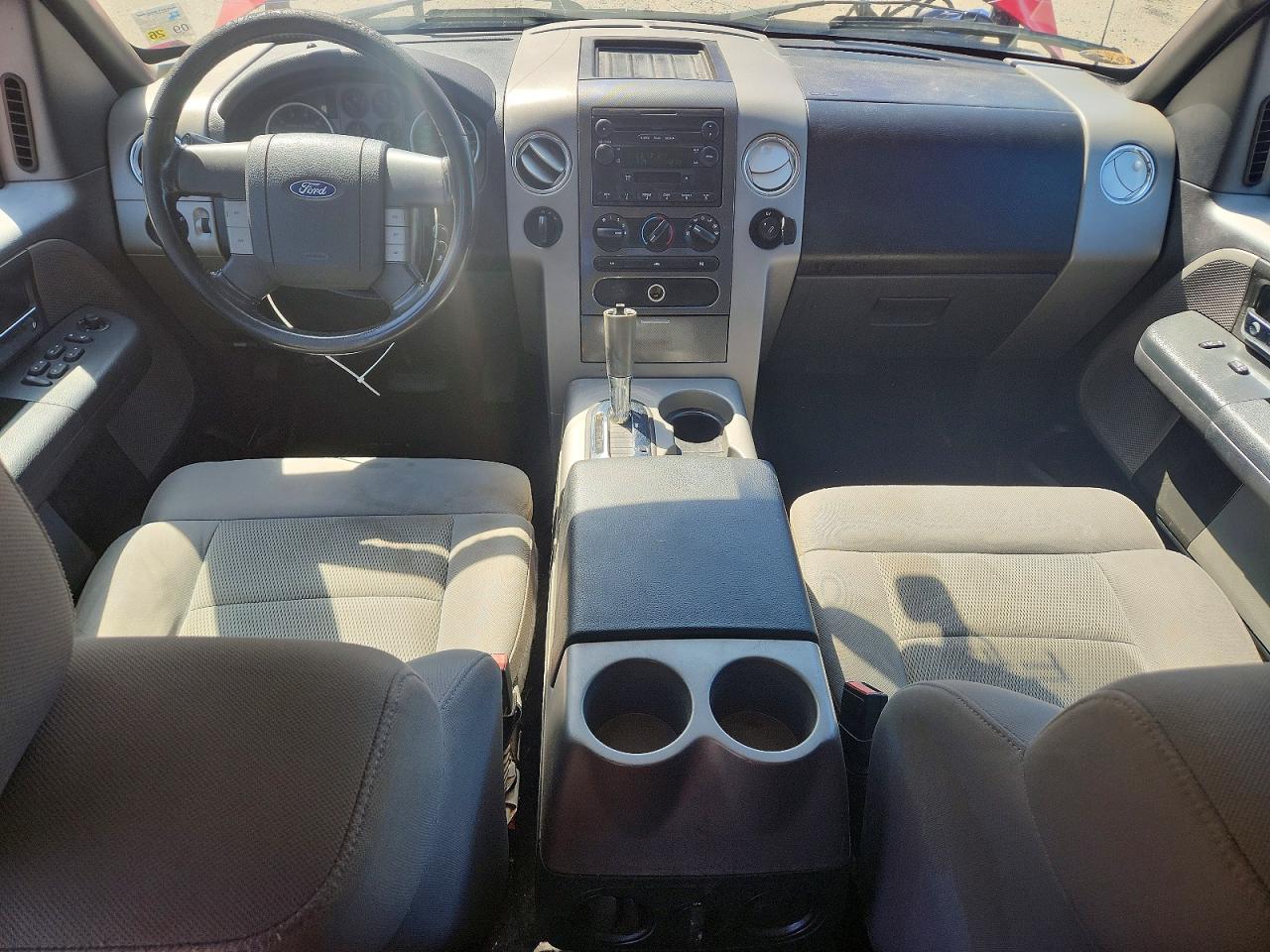 2004 Ford F150 Supercrew Red vin: 1FTPW14554KB79493