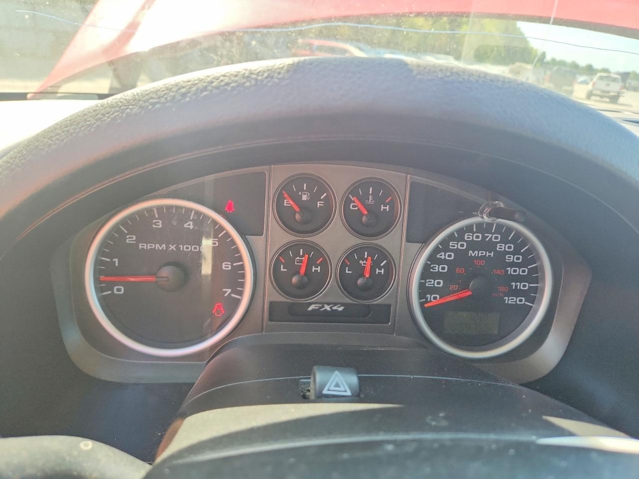 2004 Ford F150 Supercrew Red vin: 1FTPW14554KB79493