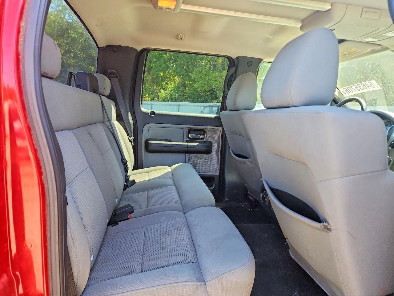 2004 Ford F150 Supercrew Red vin: 1FTPW14554KB79493