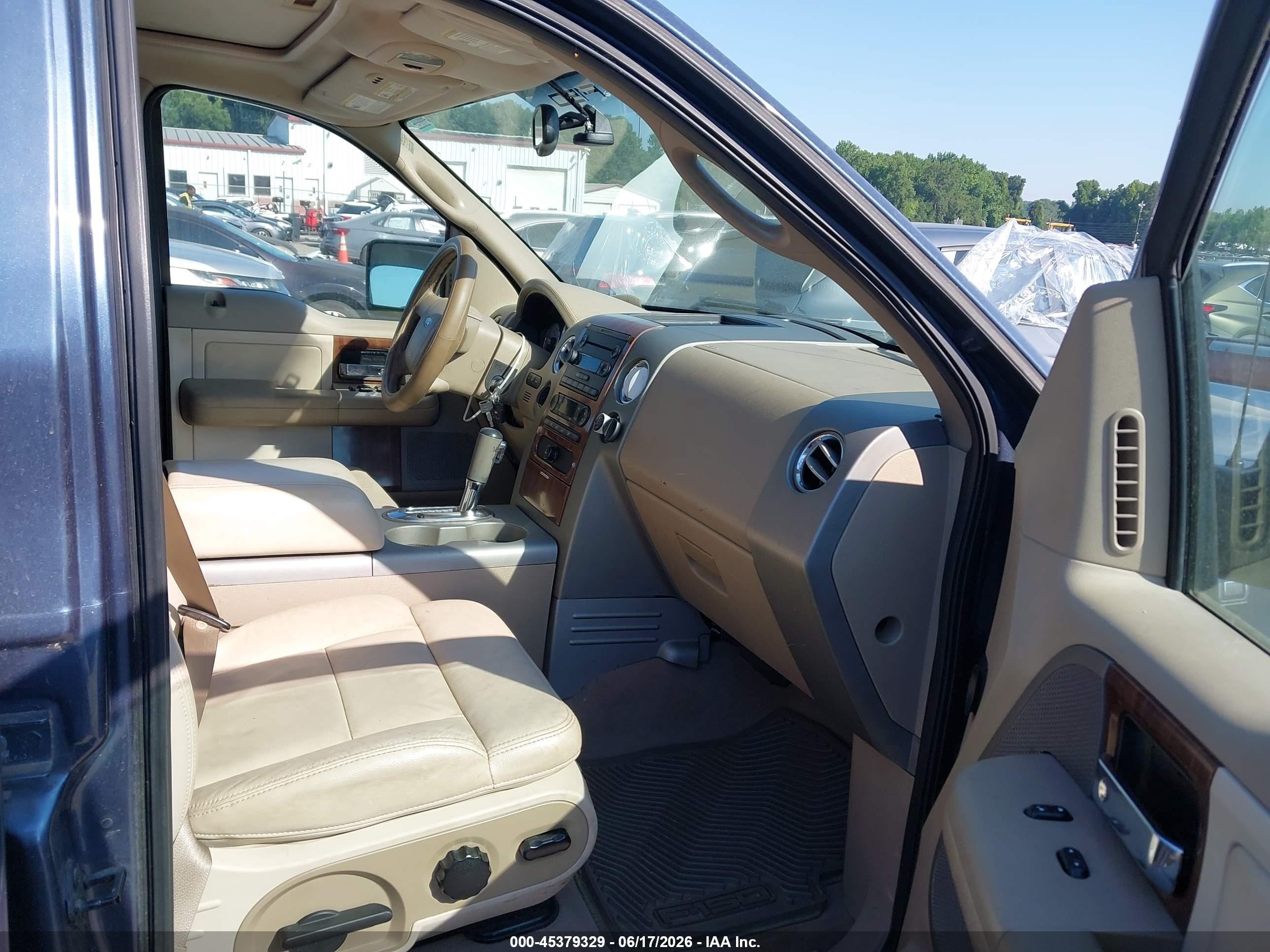 2004 Ford F-150 Fx4/lariat/xlt Blue vin: 1FTPW14554KB82880