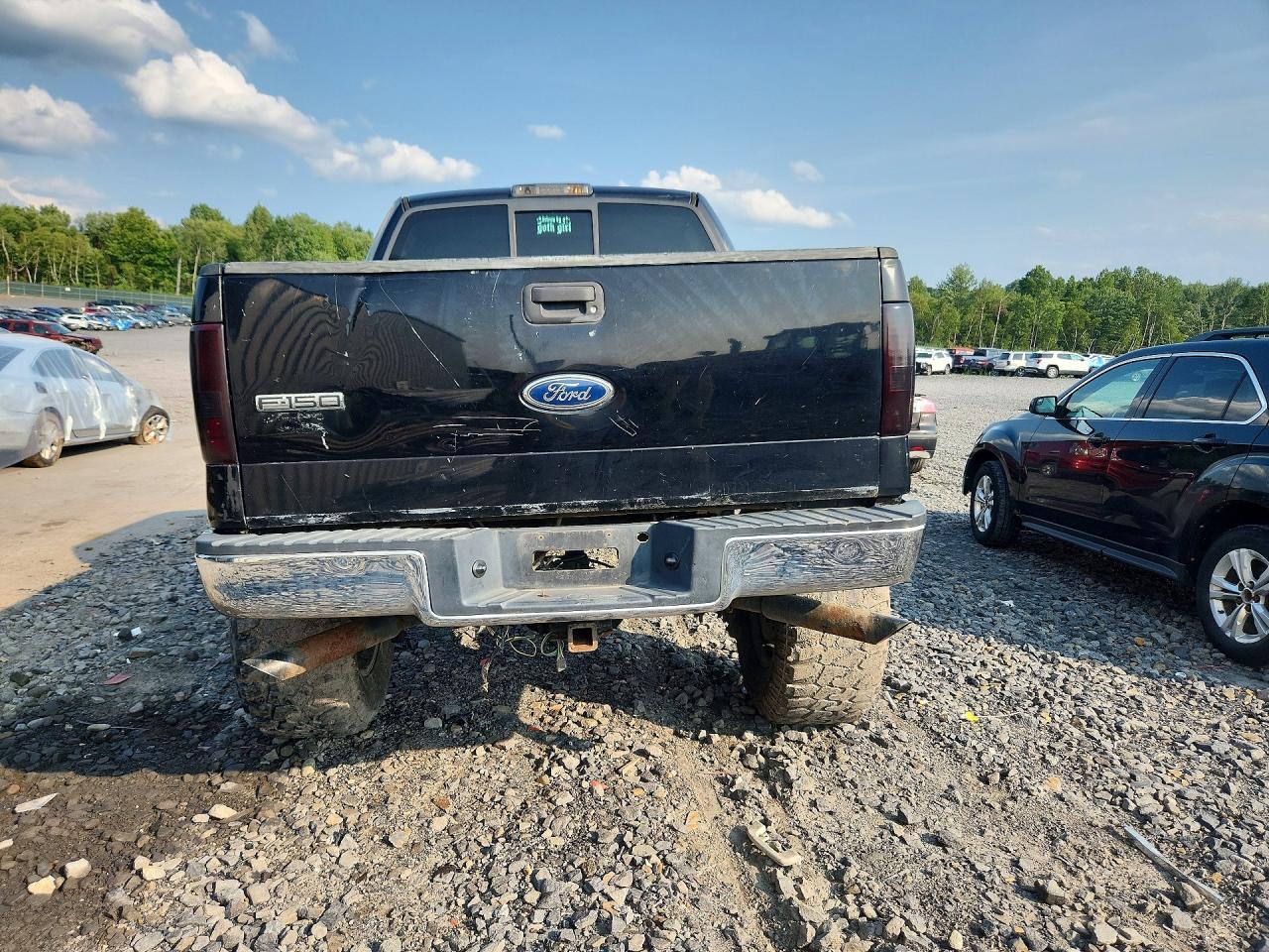 2004 Ford F150 Supercrew Black vin: 1FTPW14554KC25341