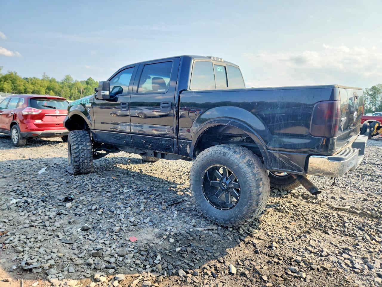 2004 Ford F150 Supercrew Black vin: 1FTPW14554KC25341