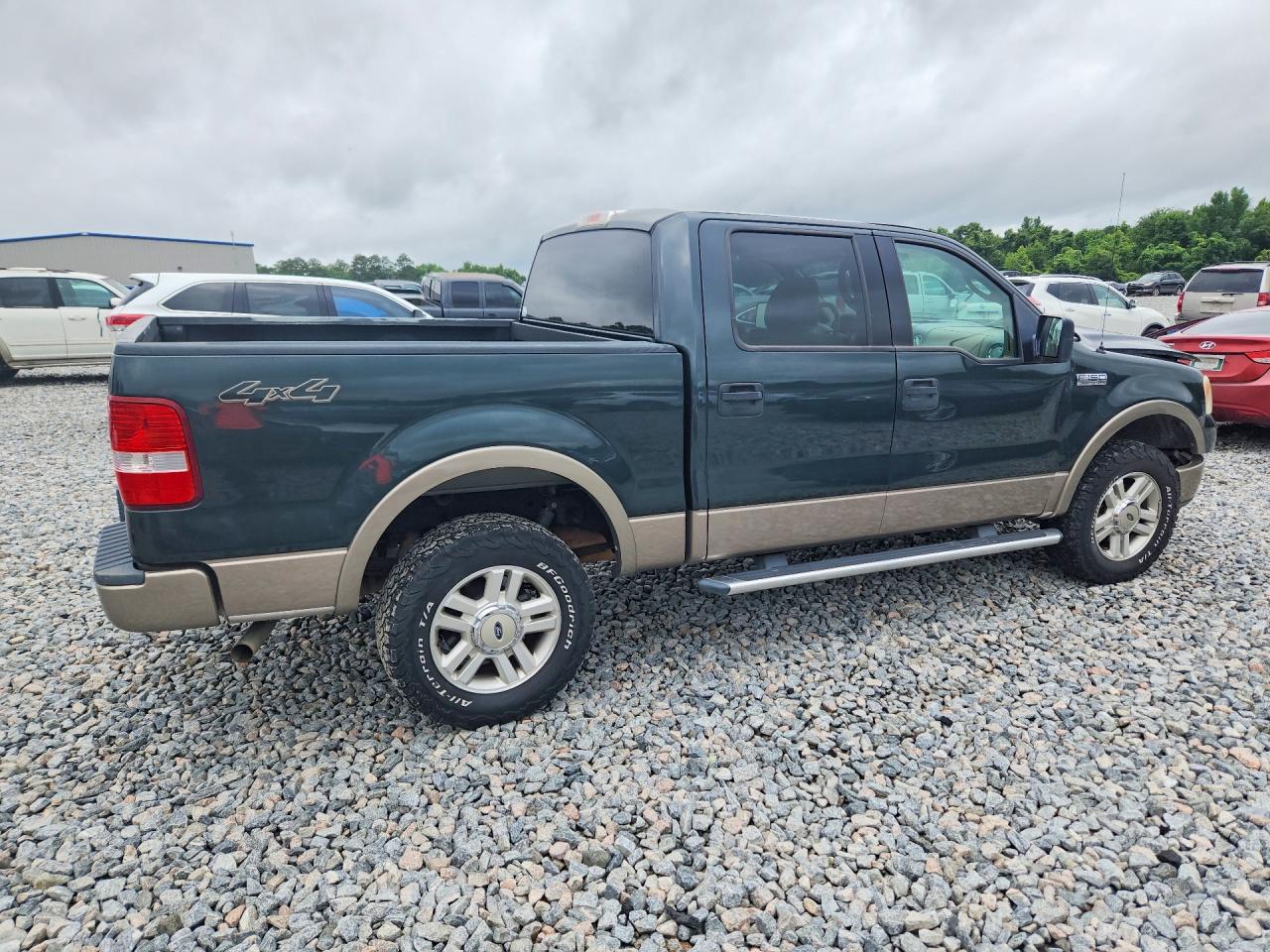 2004 Ford F-150 Fx4 Supercab 1 Green vin: 1FTPW14554KC31561