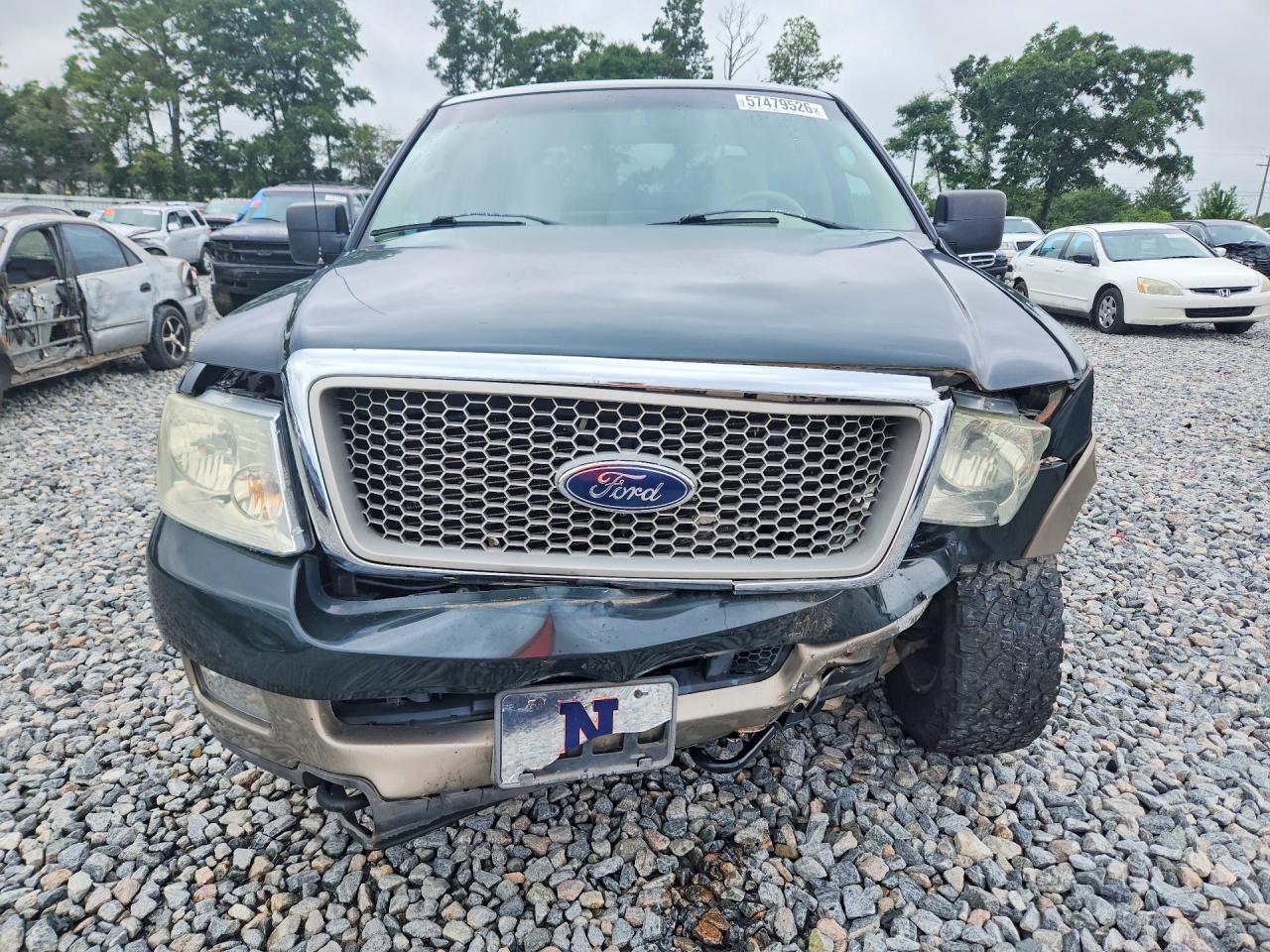 2004 Ford F-150 Fx4 Supercab 1 Green vin: 1FTPW14554KC31561