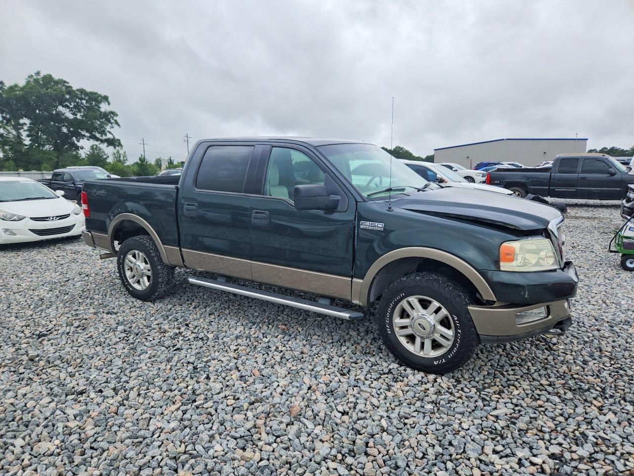 2004 Ford F-150 Fx4 Supercab 1 Green vin: 1FTPW14554KC31561