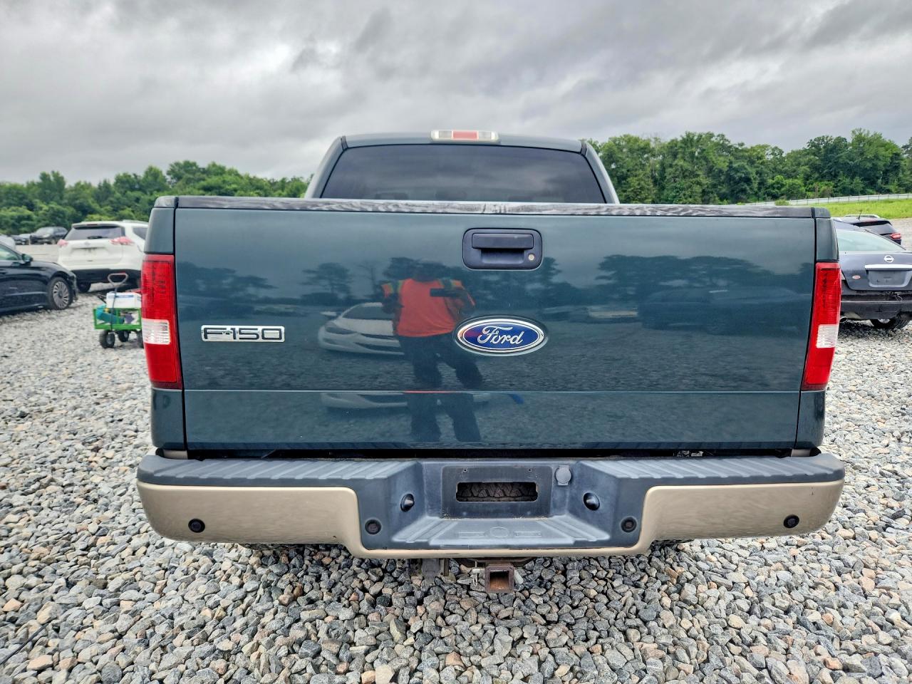 2004 Ford F-150 Fx4 Supercab 1 Green vin: 1FTPW14554KC31561