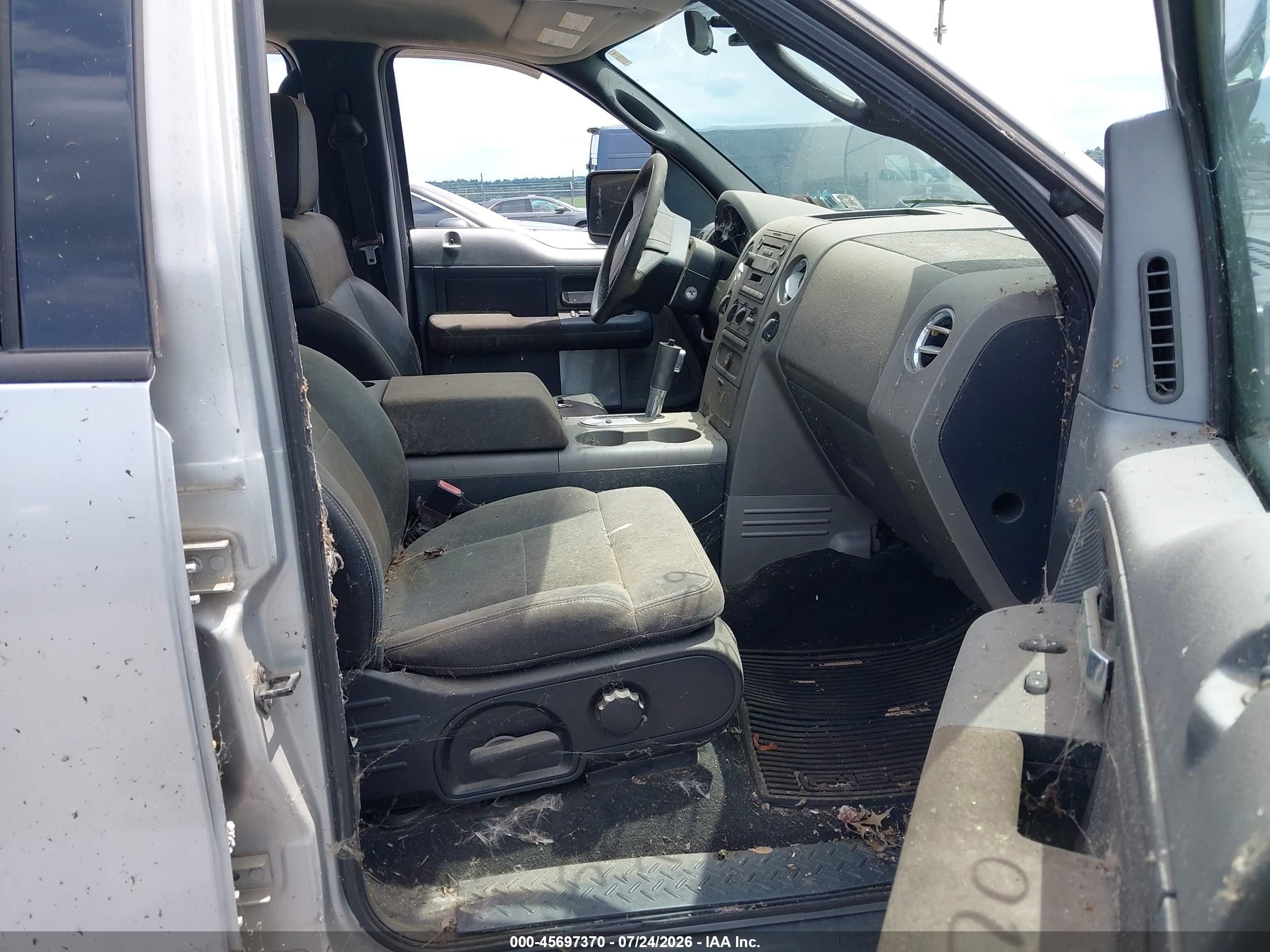 2004 Ford F-150 Fx4/lariat/xlt Silver vin: 1FTPW14554KC37134