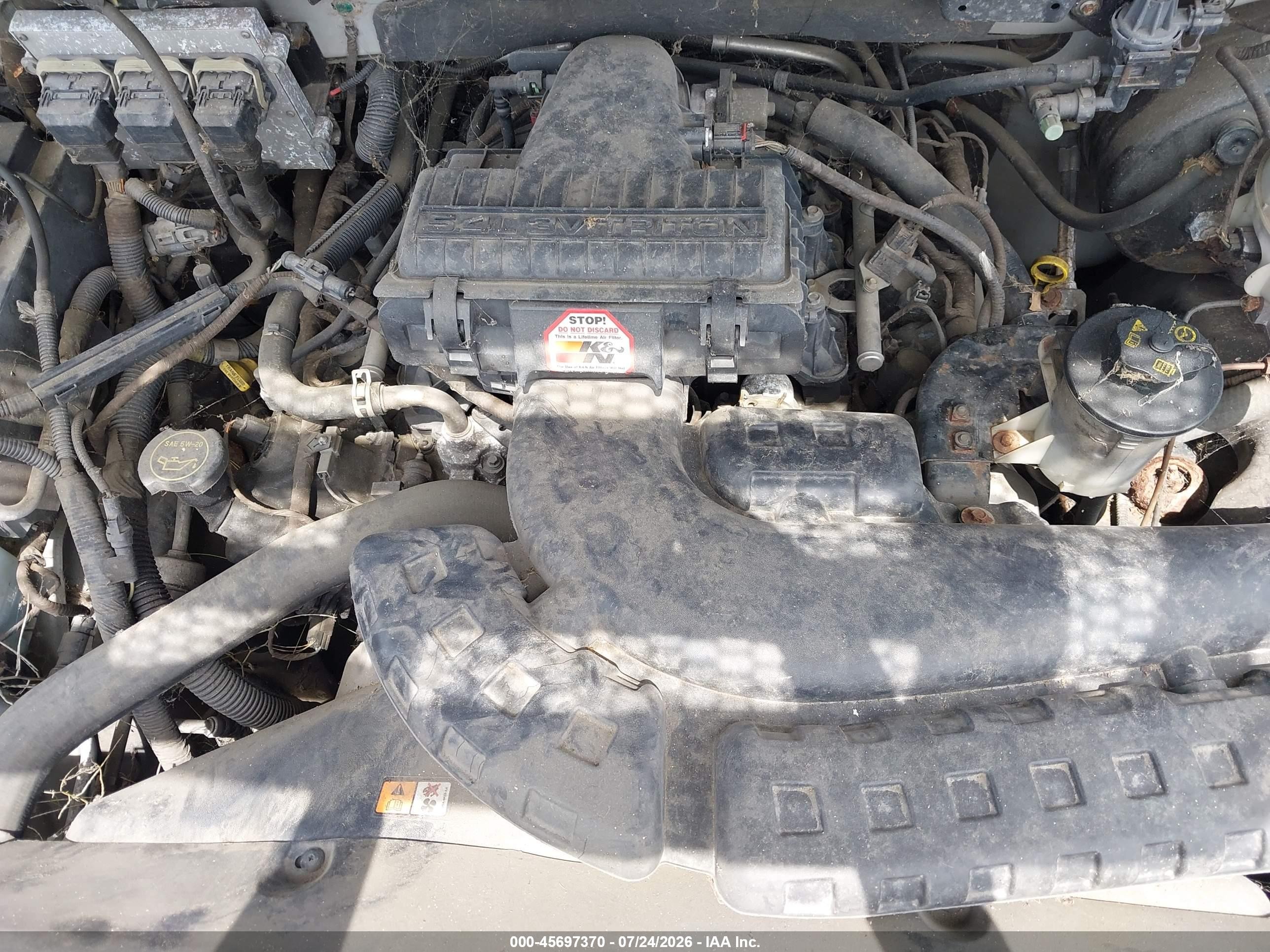 2004 Ford F-150 Fx4/lariat/xlt Silver vin: 1FTPW14554KC37134