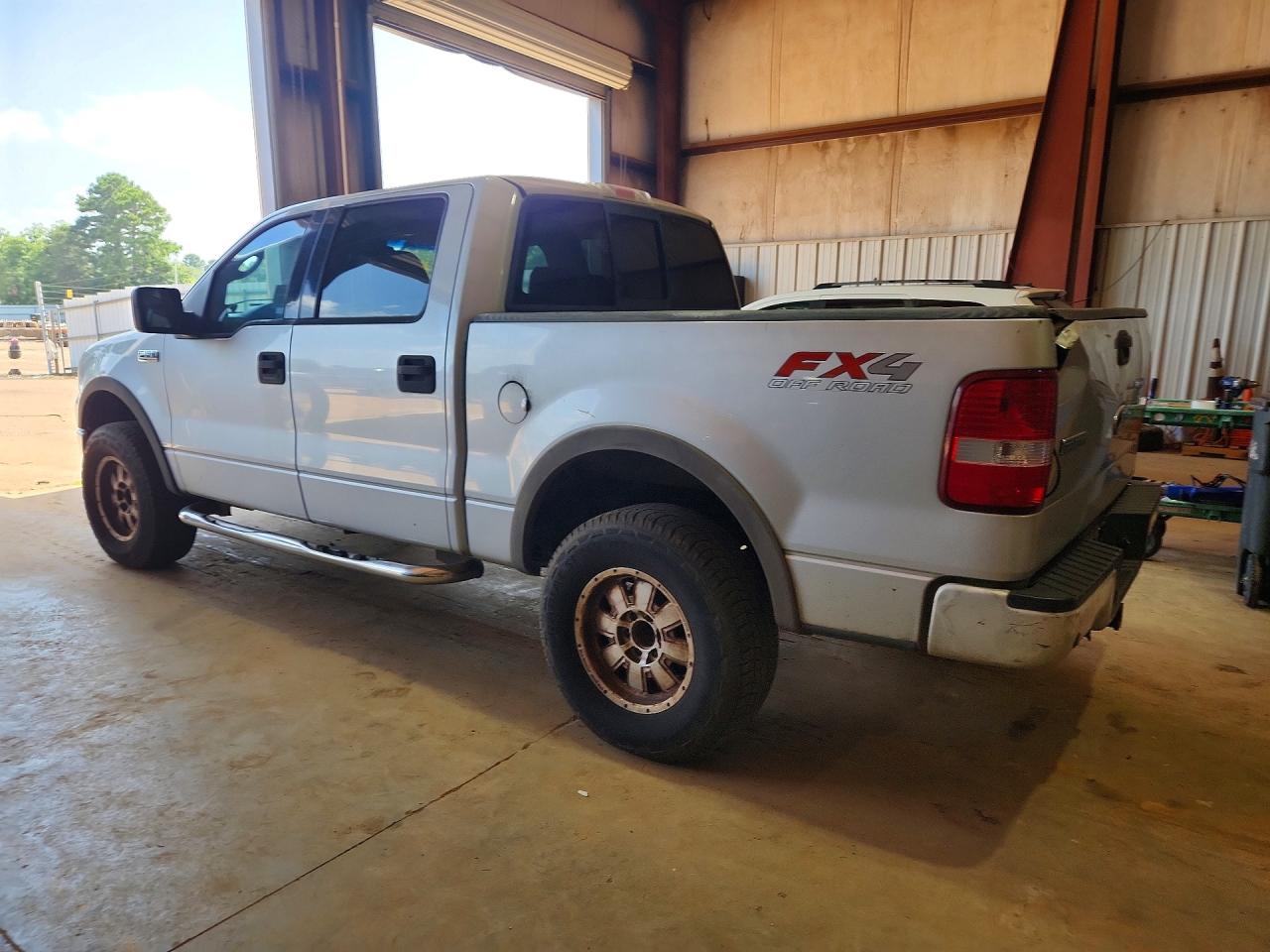 2004 Ford F150 Supercrew Silver vin: 1FTPW14554KC73325