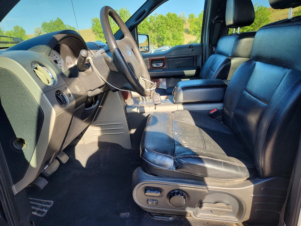2005 Ford F150 Supercrew Blue vin: 1FTPW14555FA36540