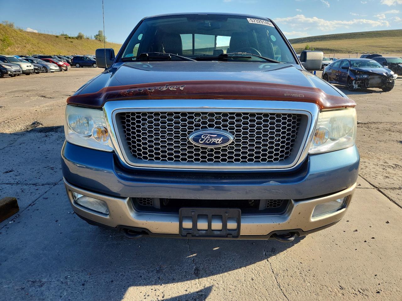 2005 Ford F150 Supercrew Blue vin: 1FTPW14555FA36540