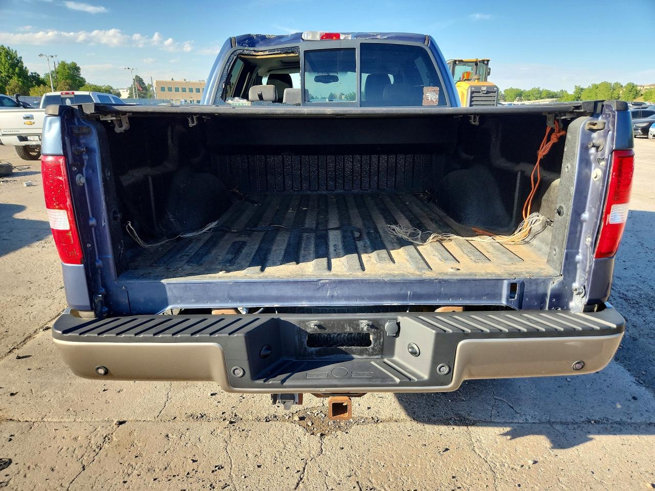 2005 Ford F150 Supercrew Blue vin: 1FTPW14555FA36540