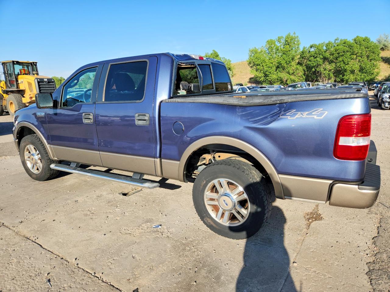 2005 Ford F150 Supercrew Blue vin: 1FTPW14555FA36540