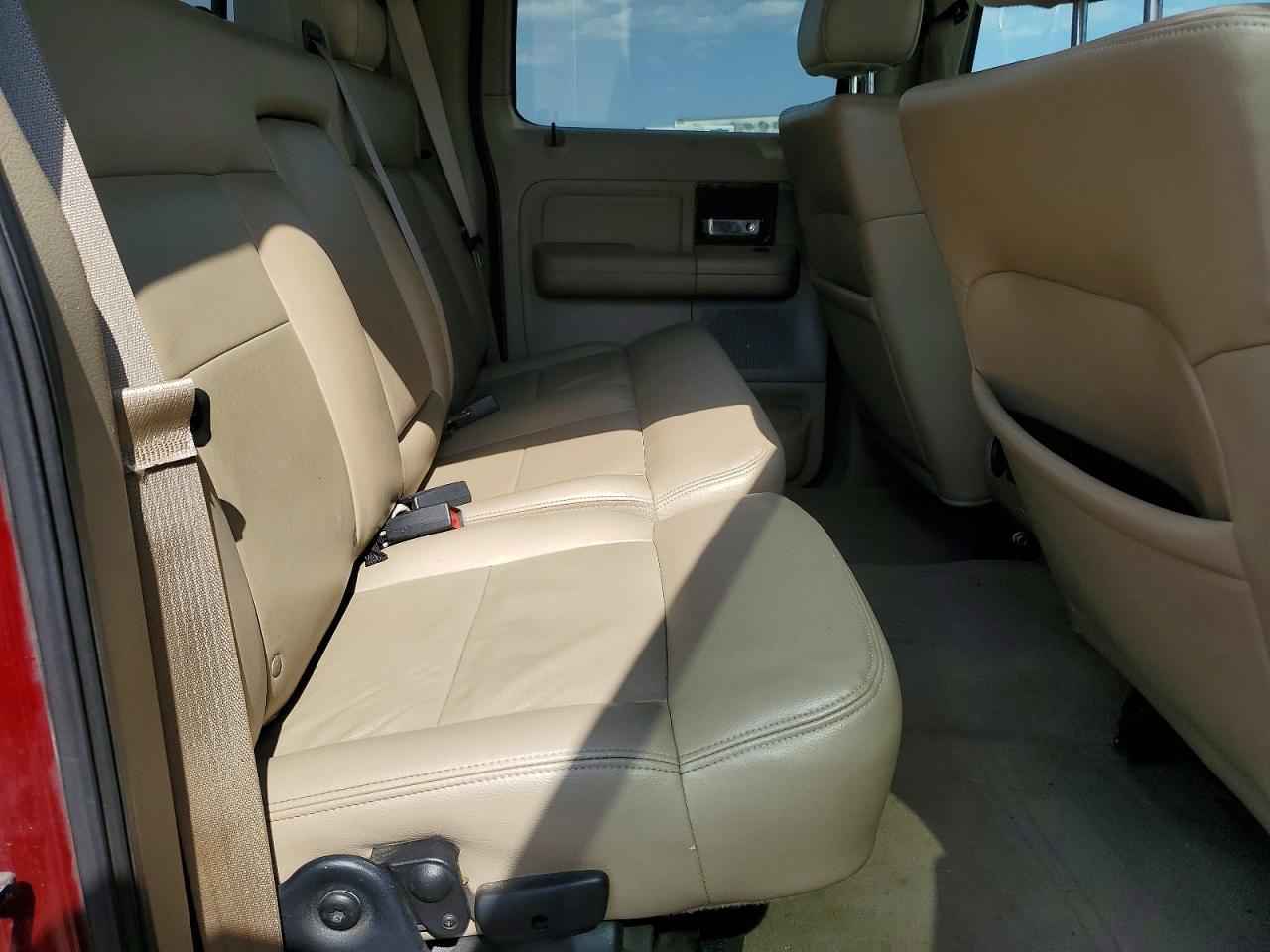 2005 Ford F150 Supercrew Maroon vin: 1FTPW14555FA75564