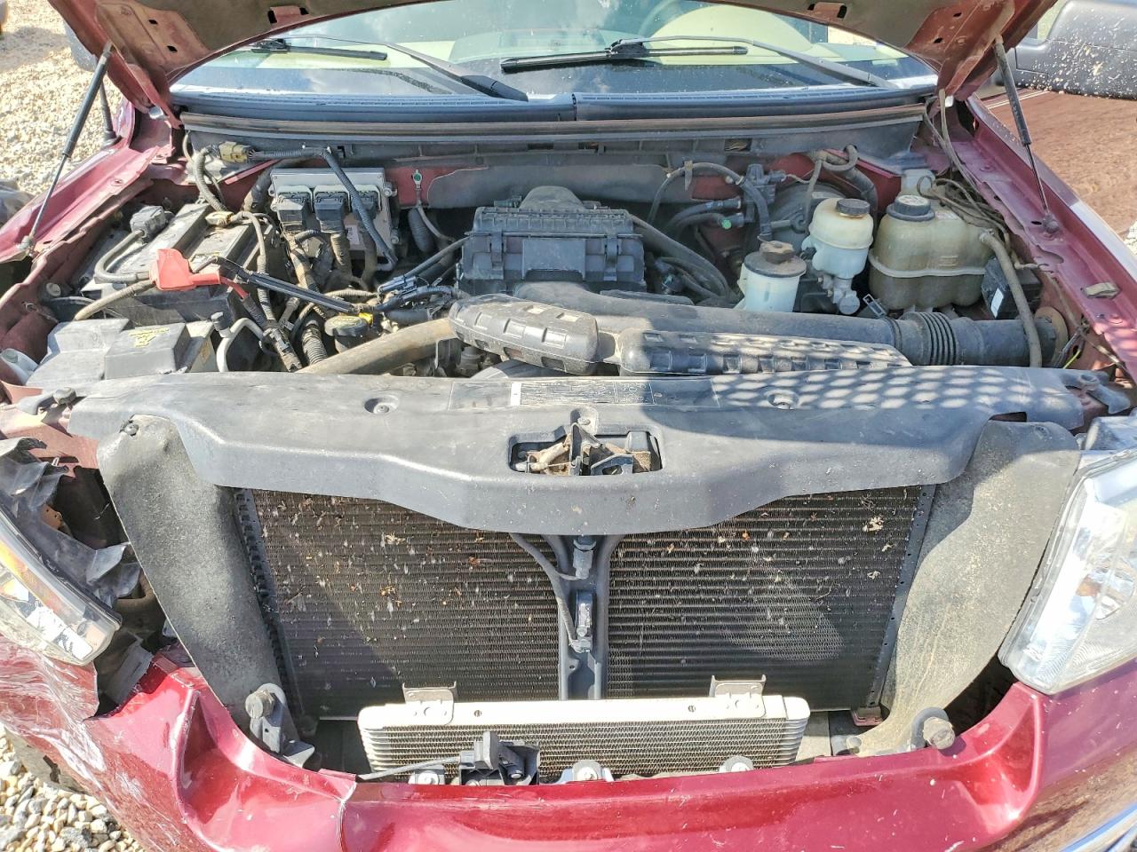 2005 Ford F150 Supercrew Maroon vin: 1FTPW14555FA75564