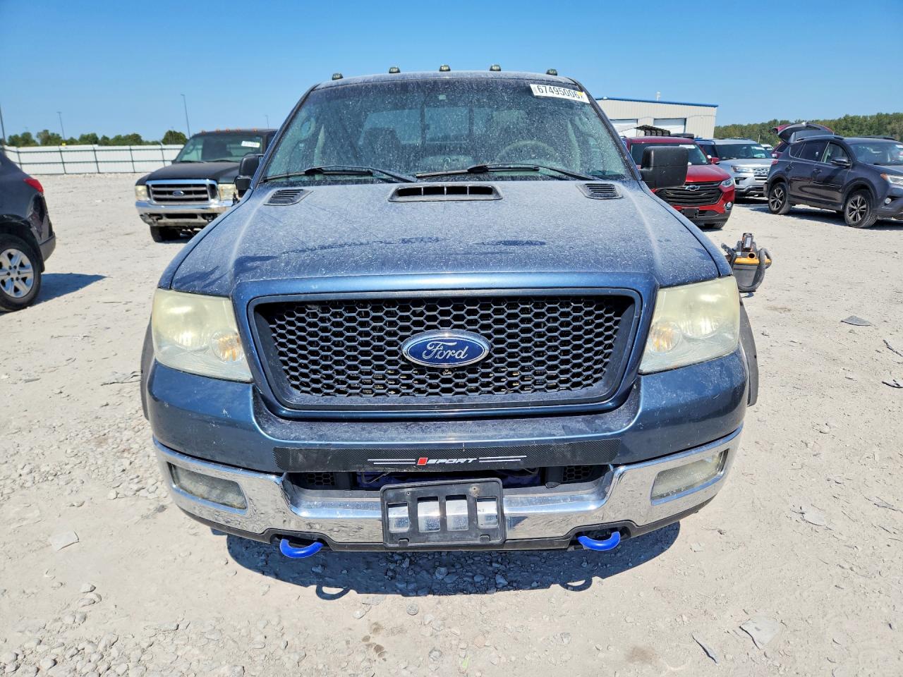 2005 Ford F150 Supercrew Blue vin: 1FTPW14555FA80280