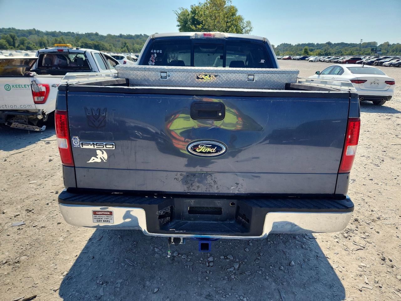 2005 Ford F150 Supercrew Blue vin: 1FTPW14555FA80280