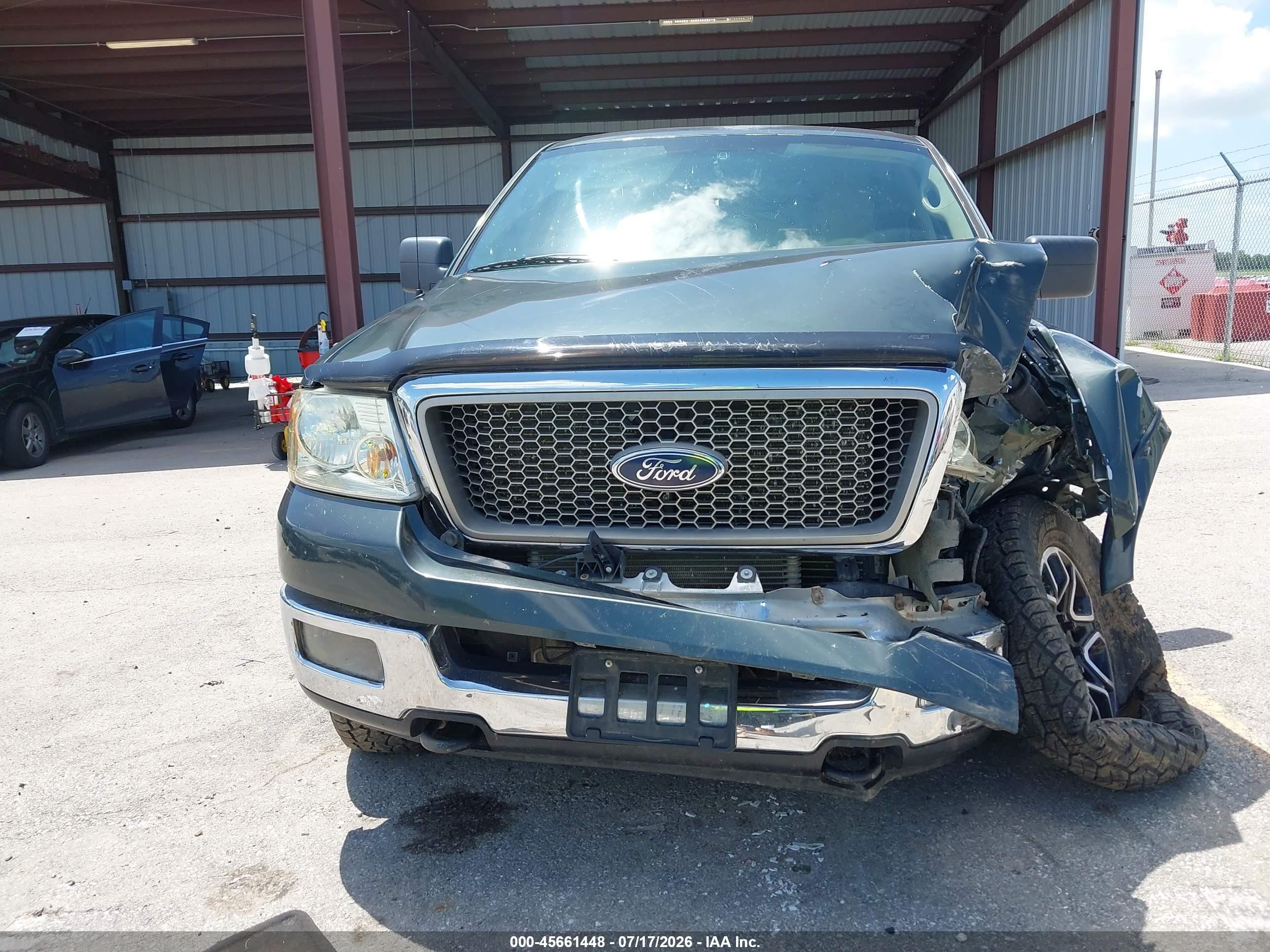2005 Ford F-150 Fx4/lariat/xlt Green vin: 1FTPW14555FB18929