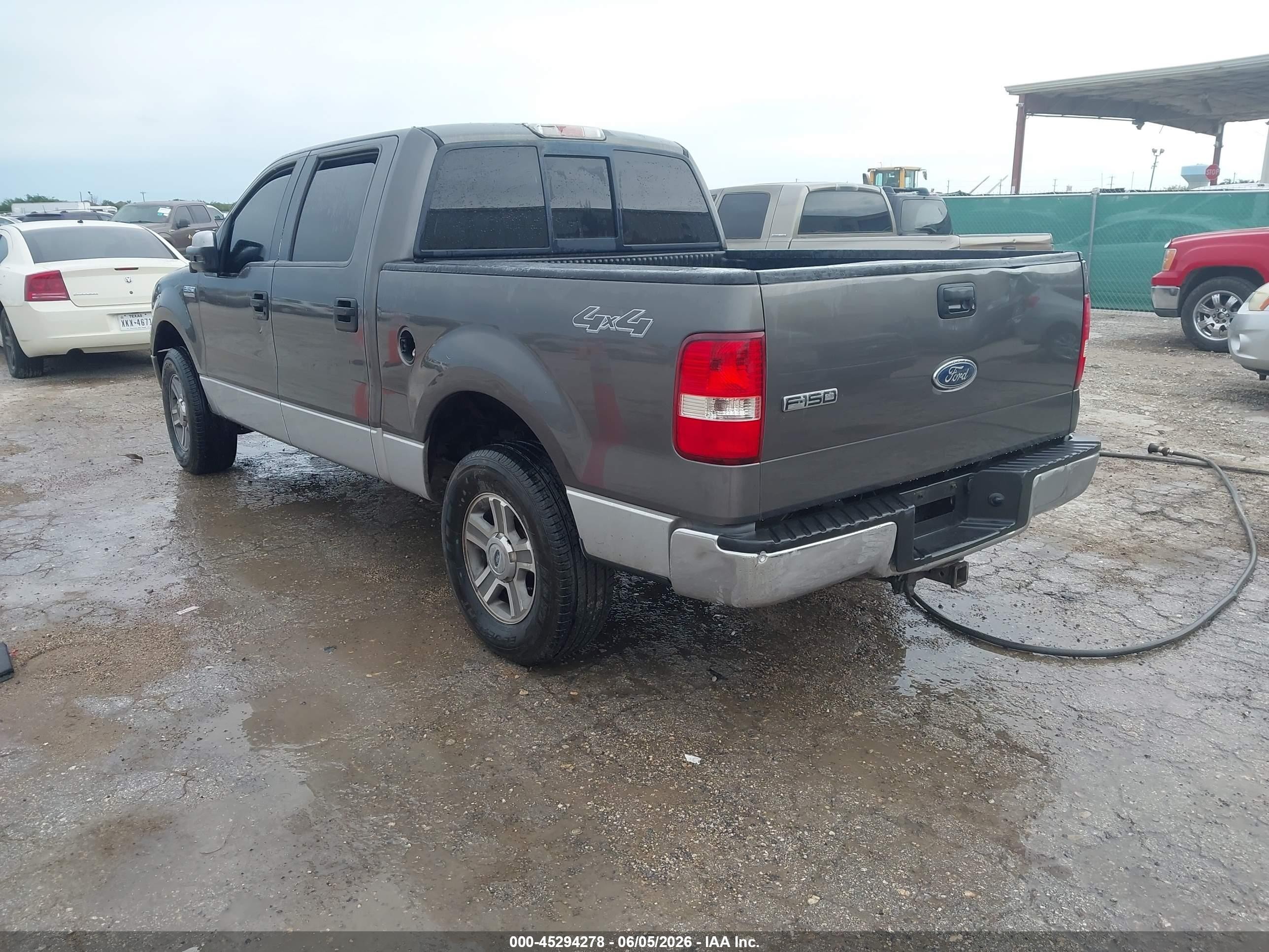 2005 Ford F-150 Fx4/lariat/xlt Gray vin: 1FTPW14555FB55608