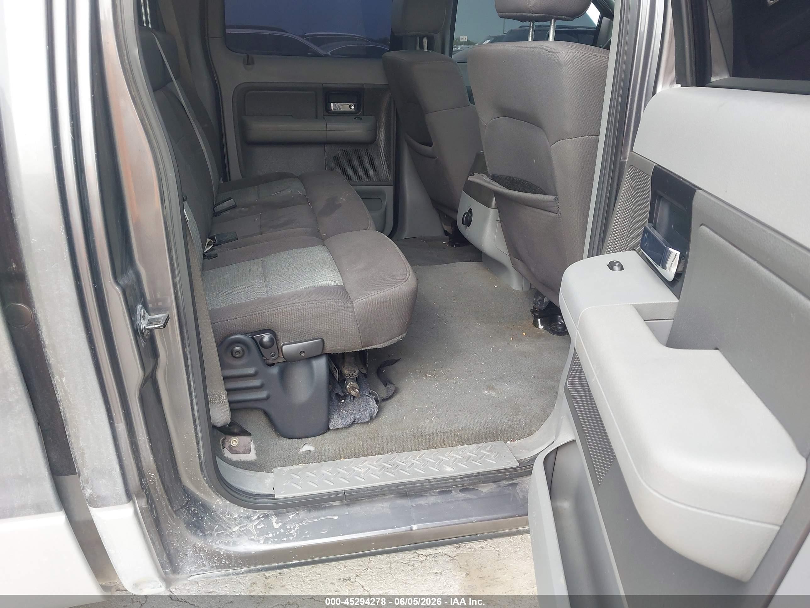 2005 Ford F-150 Fx4/lariat/xlt Gray vin: 1FTPW14555FB55608