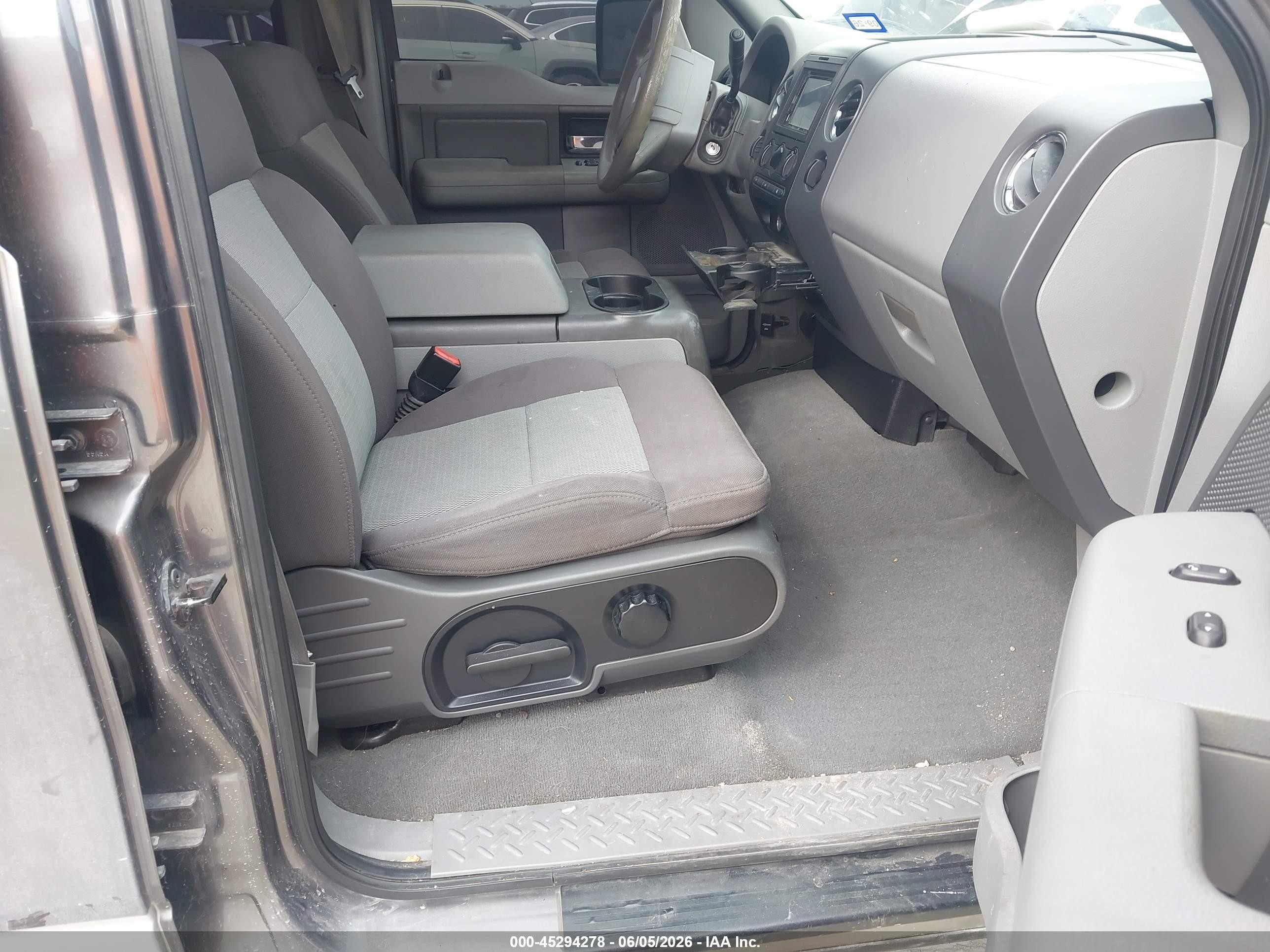 2005 Ford F-150 Fx4/lariat/xlt Gray vin: 1FTPW14555FB55608