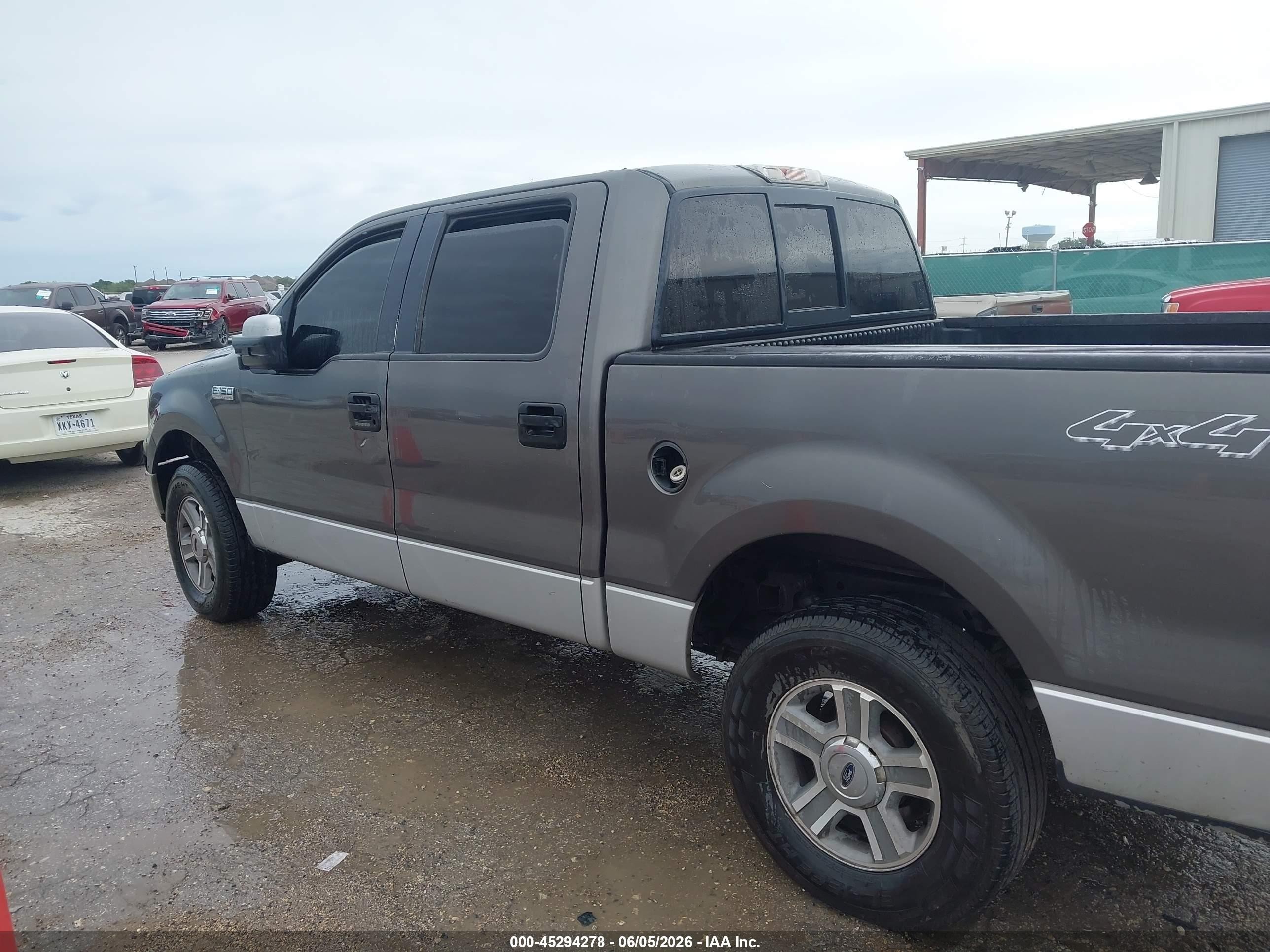2005 Ford F-150 Fx4/lariat/xlt Gray vin: 1FTPW14555FB55608