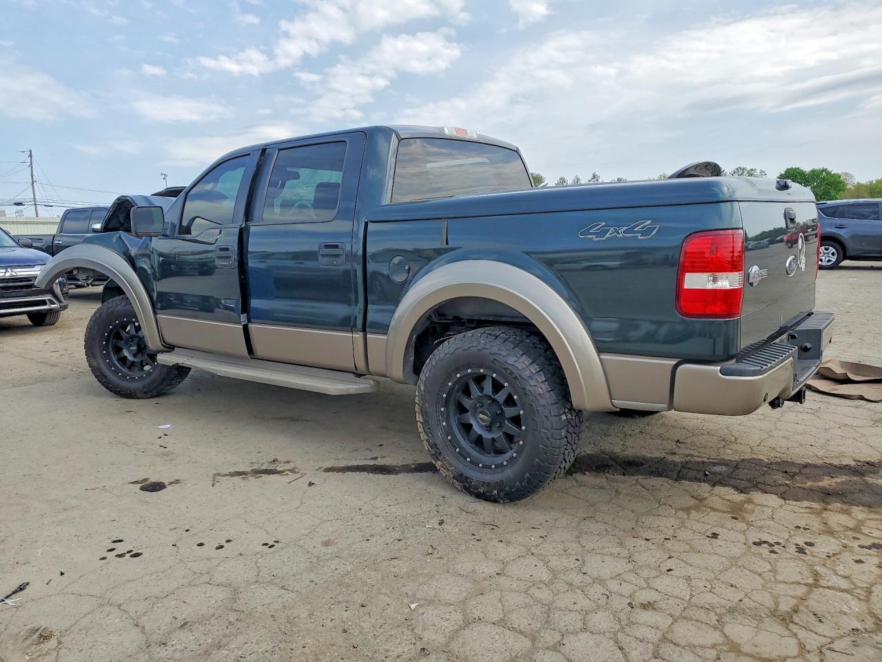 2005 Ford F150 Supercrew Green vin: 1FTPW14555KC55327