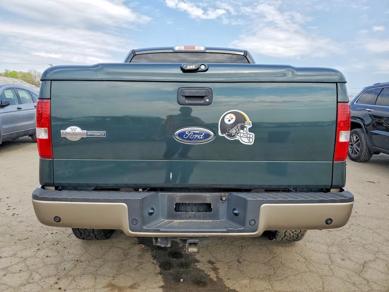 2005 Ford F150 Supercrew Green vin: 1FTPW14555KC55327