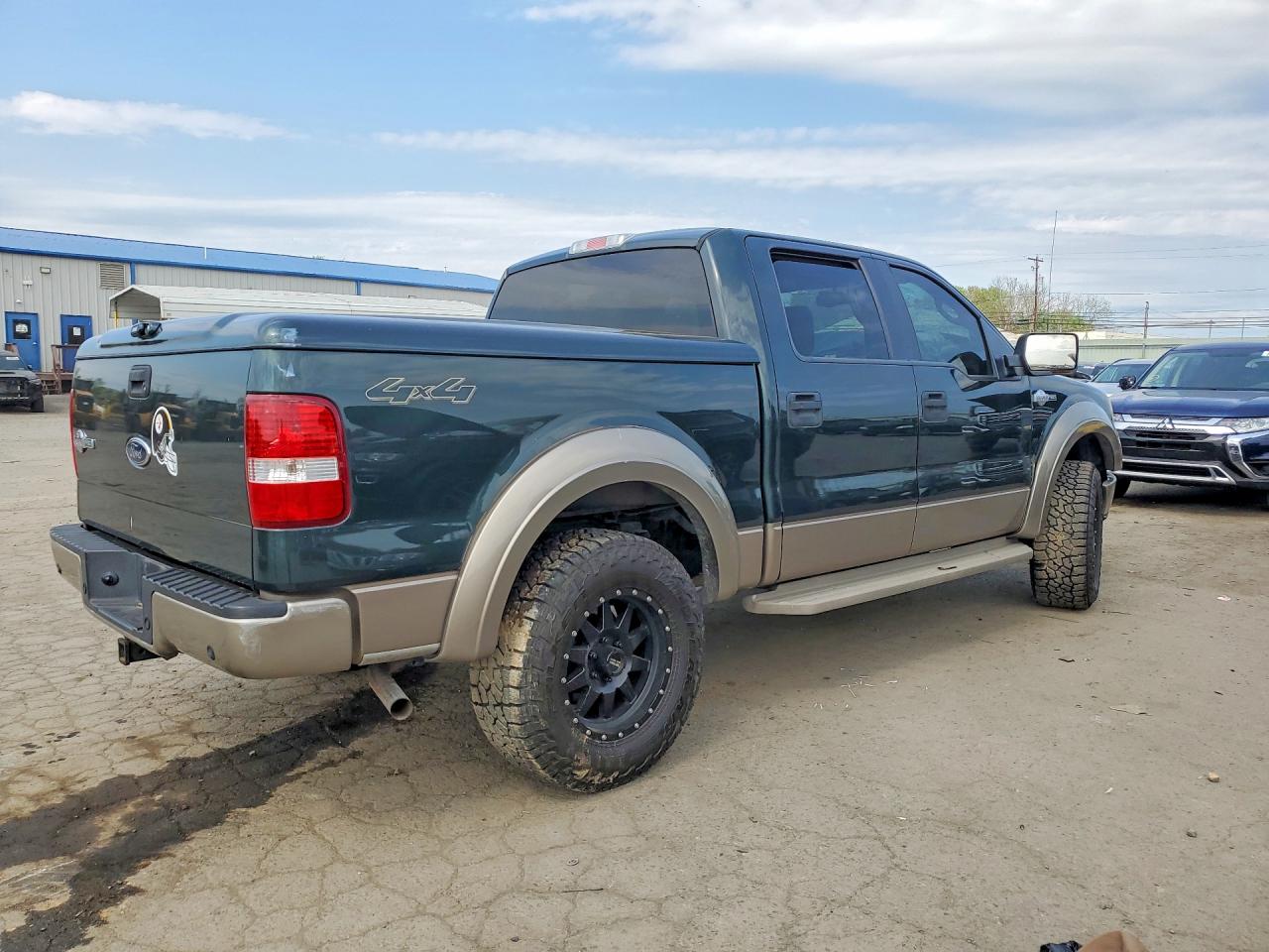 2005 Ford F150 Supercrew Green vin: 1FTPW14555KC55327