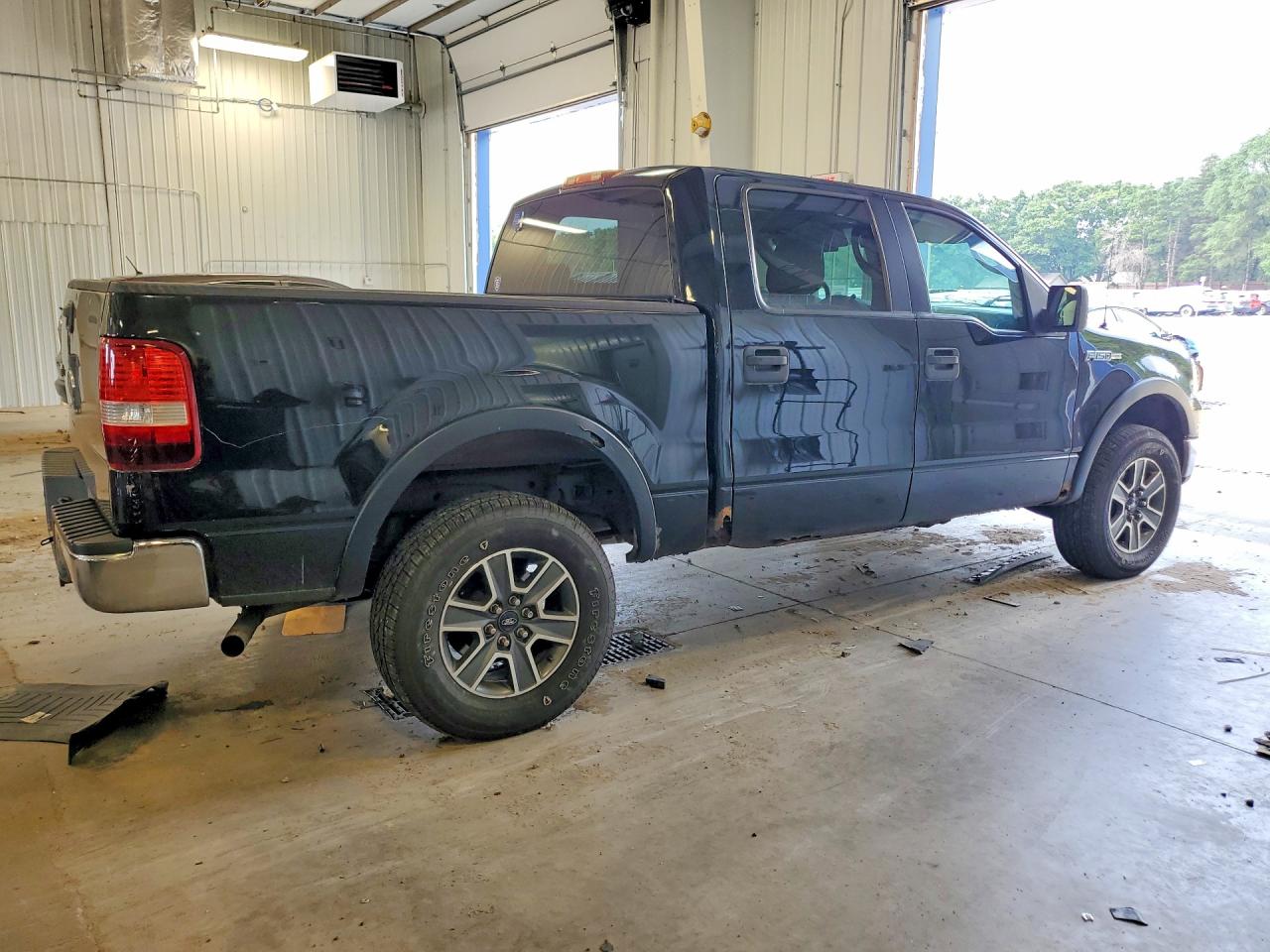 2005 Ford F150 Supercrew Black vin: 1FTPW14555KD34710