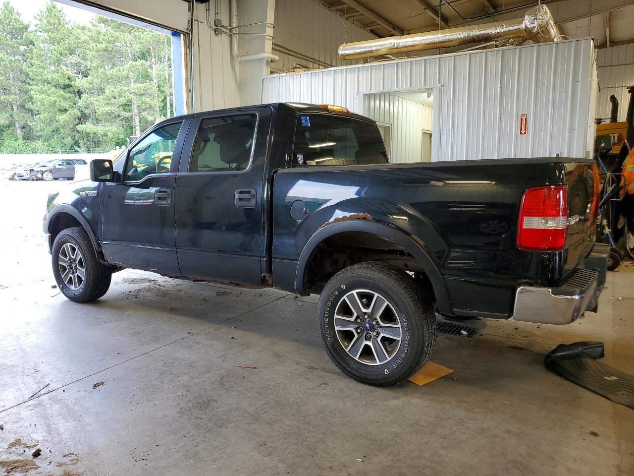 2005 Ford F150 Supercrew Black vin: 1FTPW14555KD34710