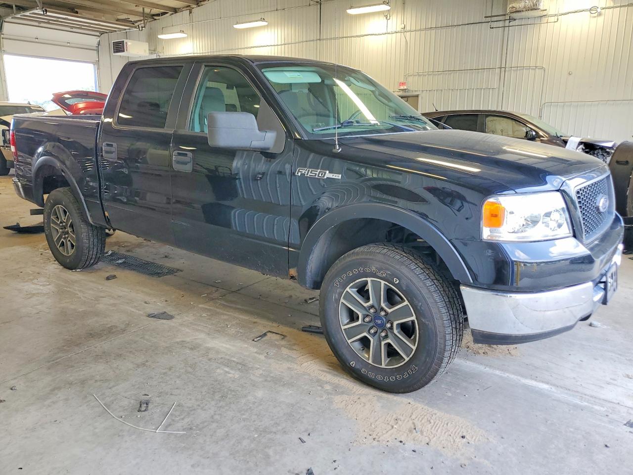 2005 Ford F150 Supercrew Black vin: 1FTPW14555KD34710