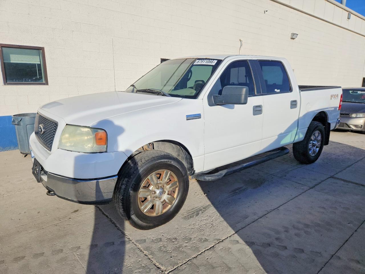 2005 Ford F150 Supercrew White vin: 1FTPW14555KD59526