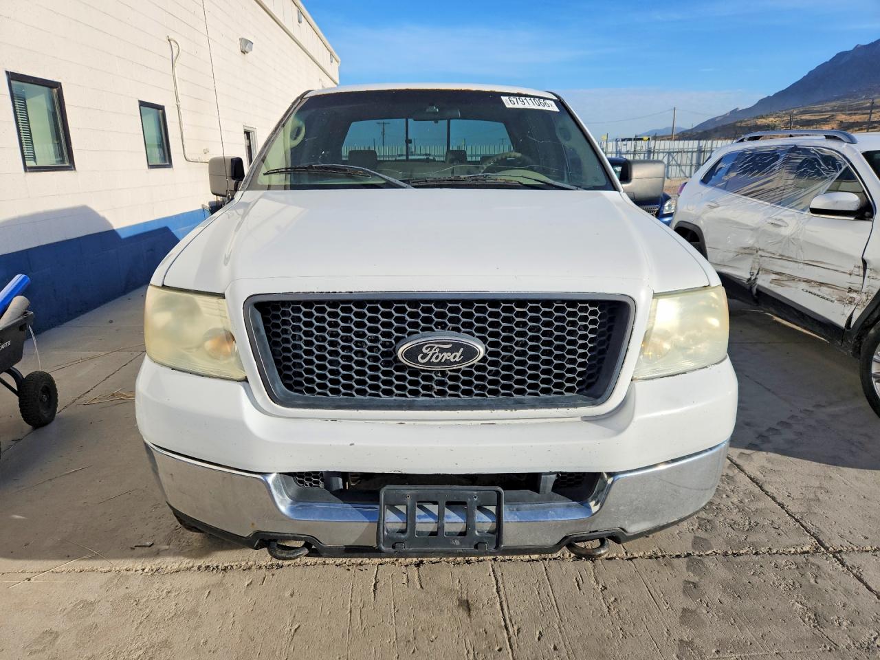 2005 Ford F150 Supercrew White vin: 1FTPW14555KD59526