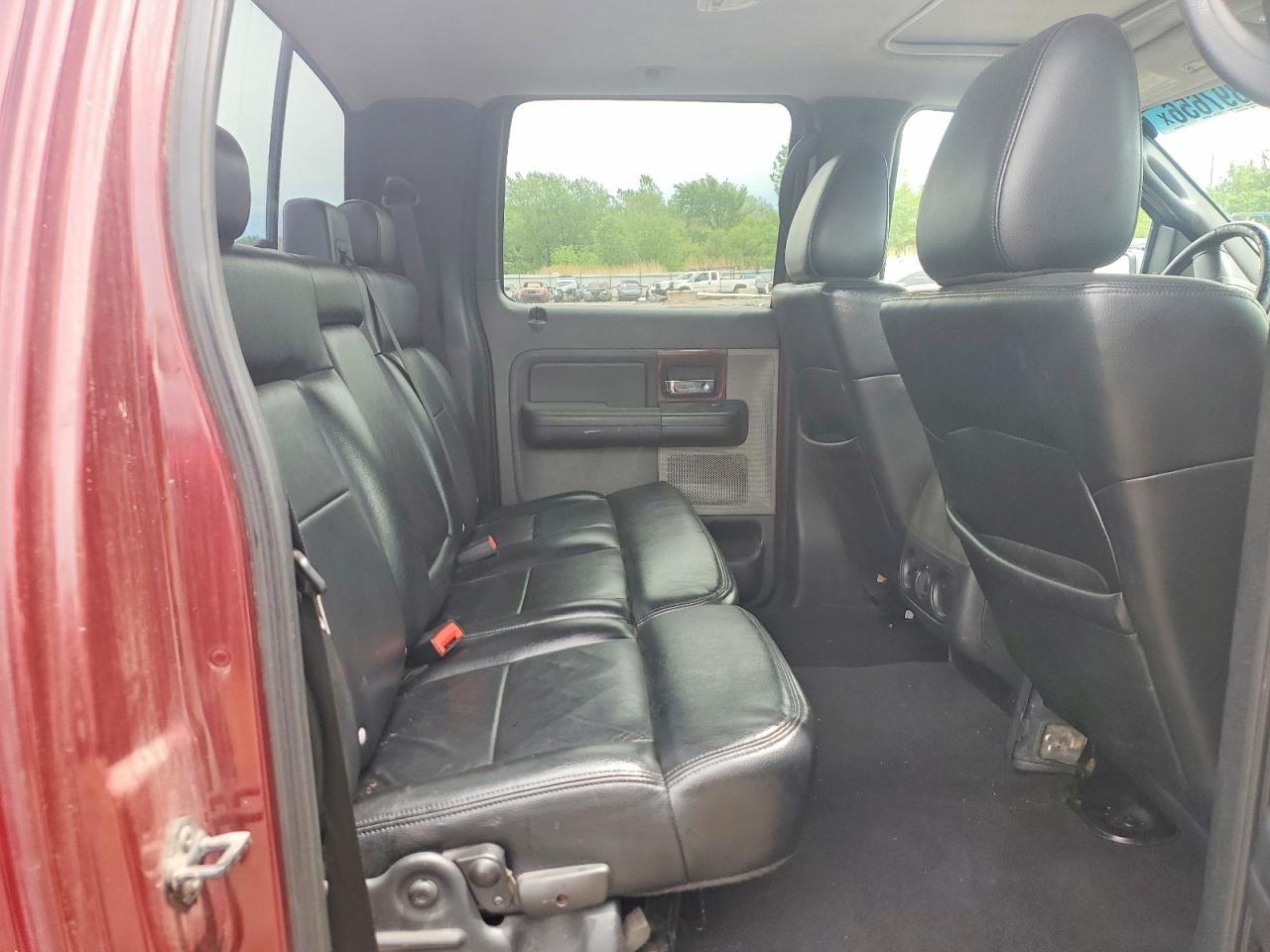 2005 Ford F150 Supercrew Maroon vin: 1FTPW14555KE04917