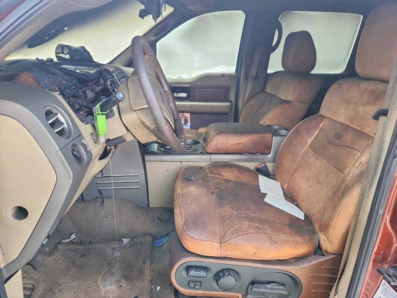 2005 Ford F150 Supercrew Brown vin: 1FTPW14555KE72179