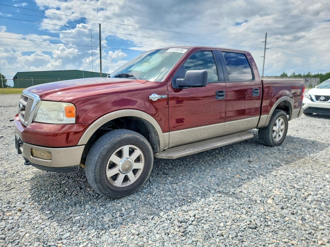 2005 Ford F150 Supercrew Brown vin: 1FTPW14555KE72179