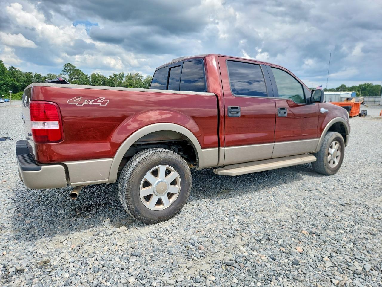 2005 Ford F150 Supercrew Brown vin: 1FTPW14555KE72179