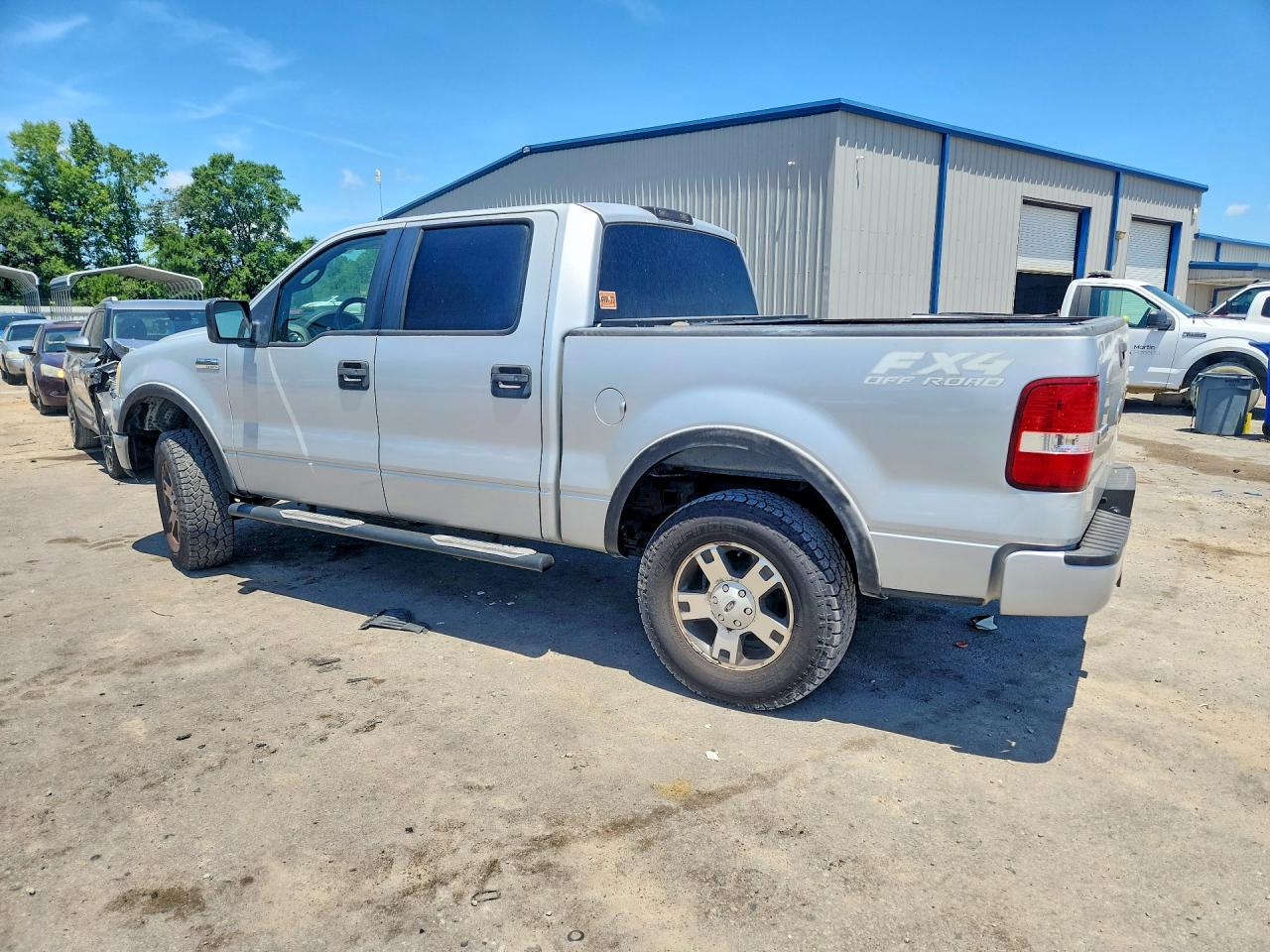 2005 Ford F150 Supercrew Silver vin: 1FTPW14555KF05147
