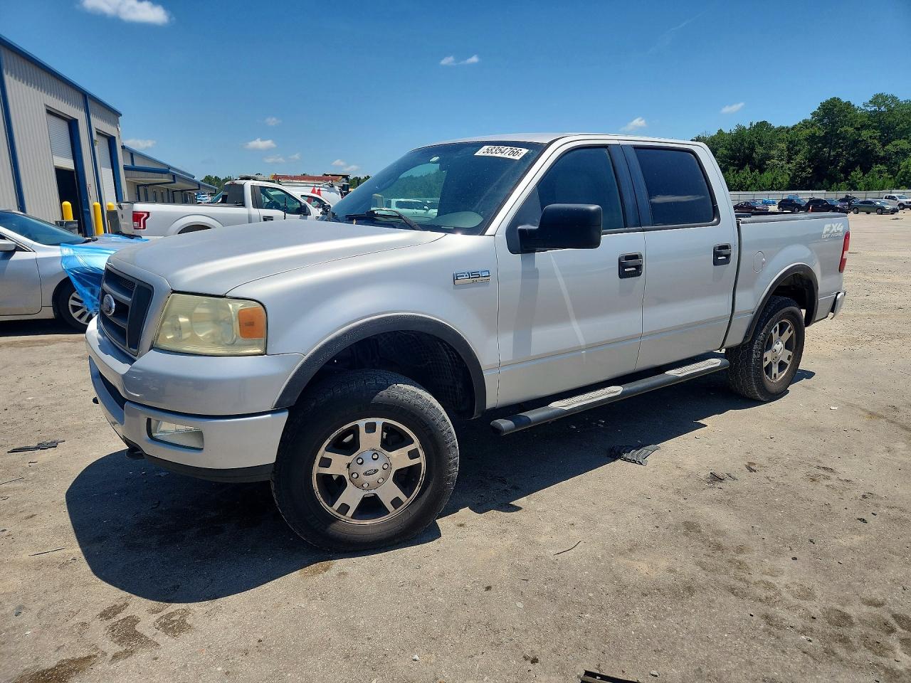 2005 Ford F150 Supercrew Silver vin: 1FTPW14555KF05147