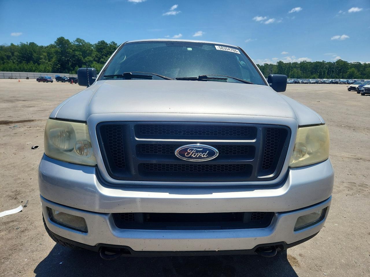 2005 Ford F150 Supercrew Silver vin: 1FTPW14555KF05147