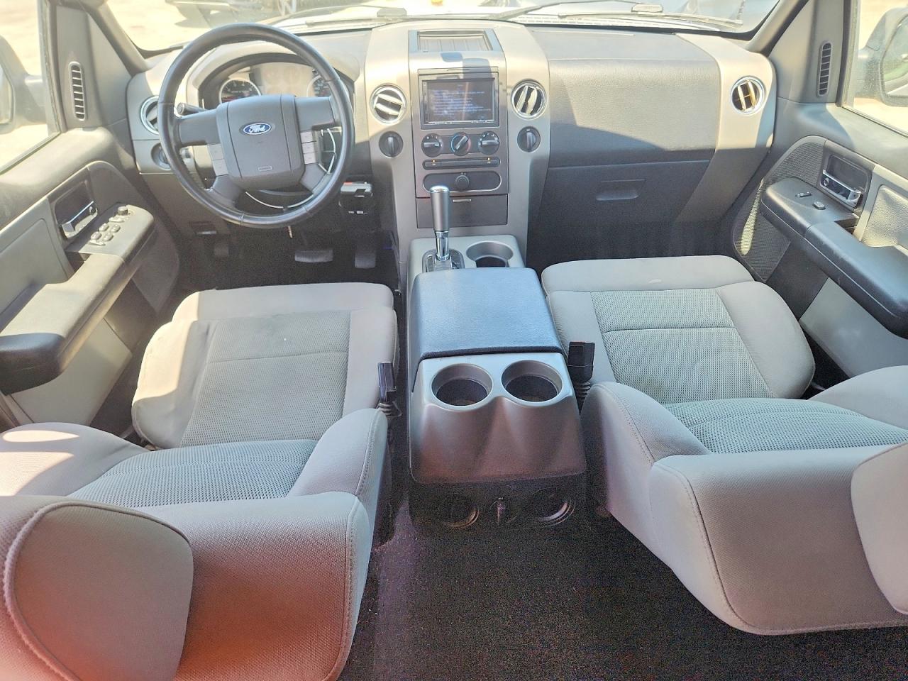 2005 Ford F150 Supercrew Silver vin: 1FTPW14555KF05147