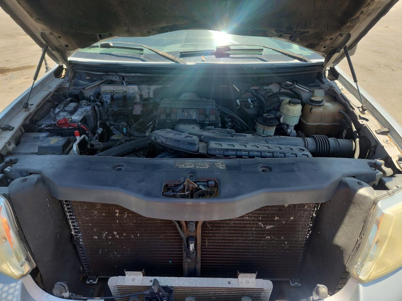 2005 Ford F150 Supercrew Silver vin: 1FTPW14555KF05147