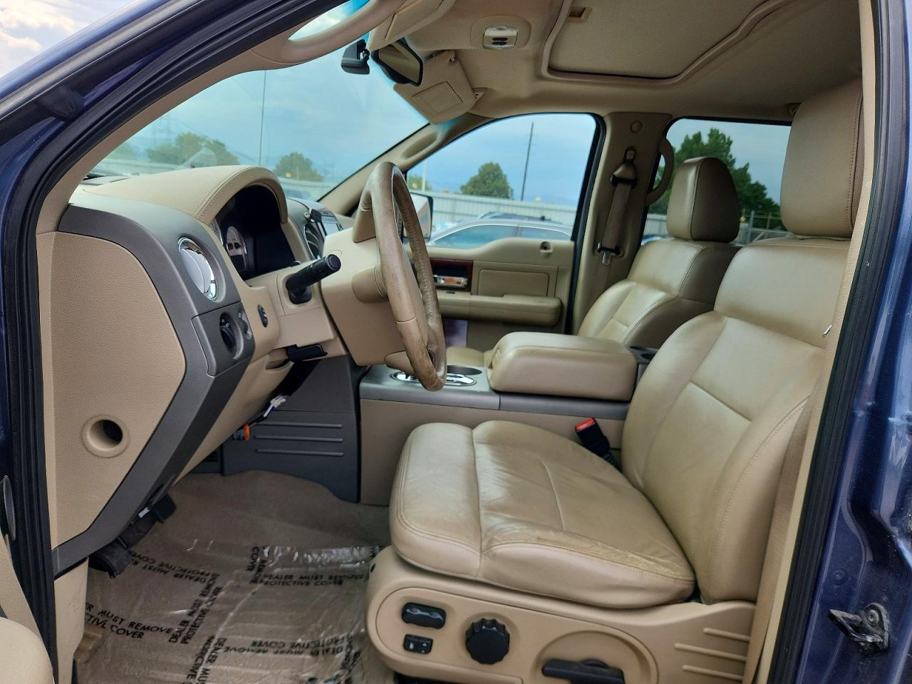 2005 Ford F150 Supercrew Blue vin: 1FTPW14555KF12289