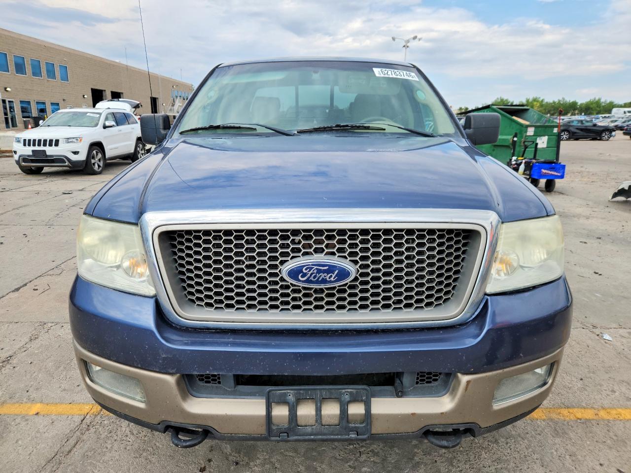 2005 Ford F150 Supercrew Blue vin: 1FTPW14555KF12289
